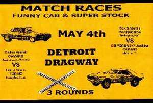 Detroit Dragway - Poster